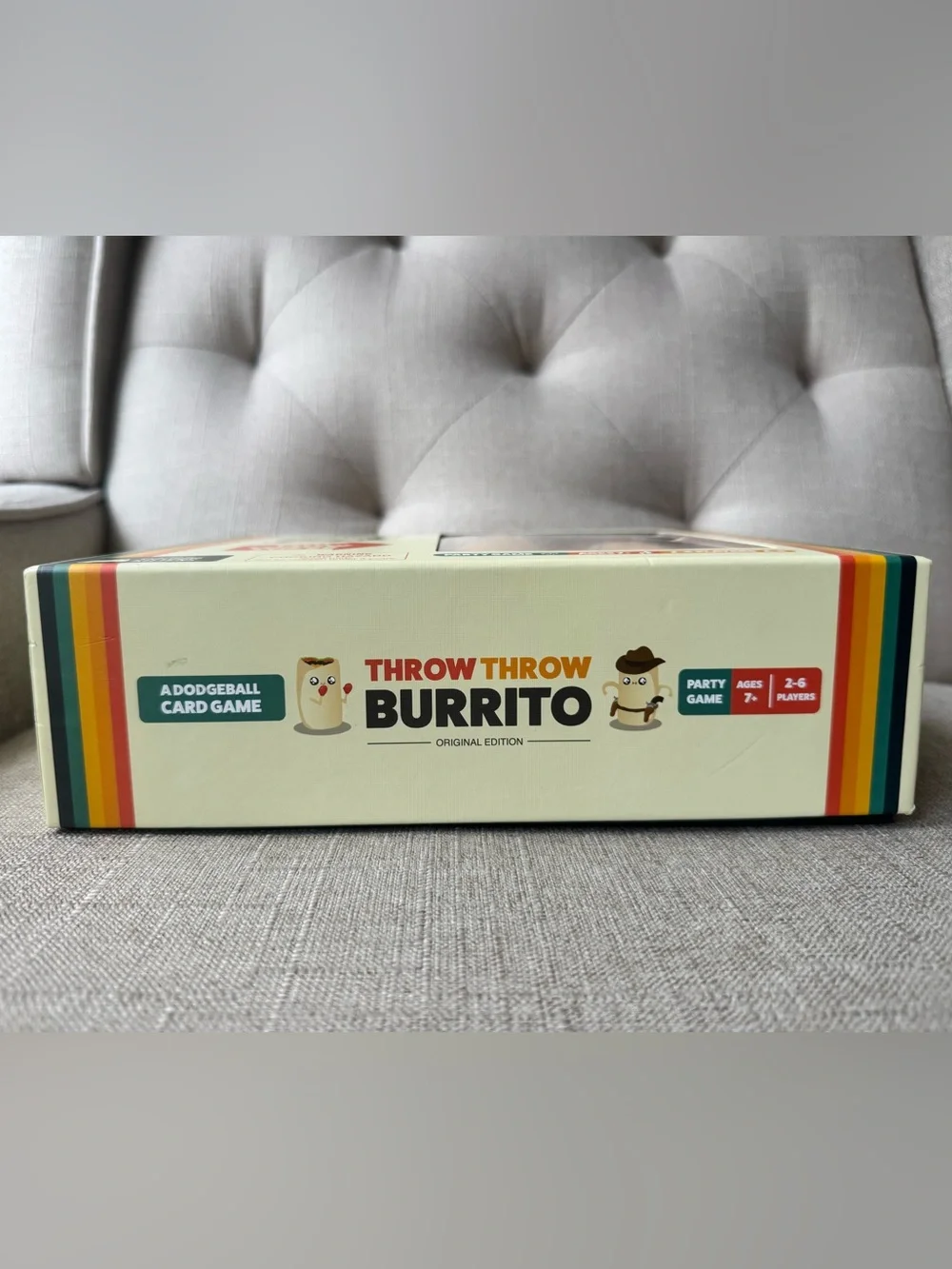 Throw Throw Burrito by Exploding Kittens - A Dodgeball Card Game